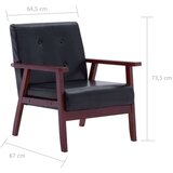 3-dijelni set sofa od umjetne kože crni | shoptok.hr