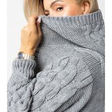 Pri Cardigan Long Chunky Braid Wool Sweater | Shoptok.si