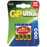 Gp Baterija alkalna AAA 4kom ULTRA PLUS GP
