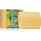 FAITH IN NATURE Hand Made Soap Grapefruit naravno trdo milo 100 g