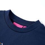  Dječja topla majica modra 128 | shoptok.hr