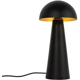 QAZQA Zunanja stoječa svetilka črna 50 cm z LED - Goba