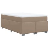 vidaXL Krevet s oprugama i madracem 120x190 cm od umjetne kože | shoptok.hr