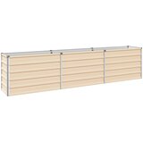  Povišeni vrtni krevet Slonovača 240 x 40 x 55 cm | shoptok.hr