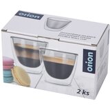 Orion Staklene šalice u setu 2 kom za espresso 110 ml – | shoptok.hr