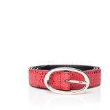 Ferruccio Laconi crveni kožni ženski remen Hera, dužina 80 cm | shoptok.hr