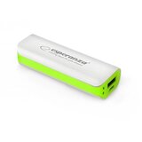 Powerbank ESPERANZA JOULE, 2200mAh, WHITE/GREEN, EMP103WG Cijene
