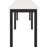  Klupa Bijelo 200 x 35 x 45 cm Čvrsto borovo drvo | Eponuda.com