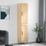 vidaXL Visoka komoda hrasta sonome 34 5x34x180cm od konstruiranog drva | shoptok.hr