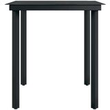  7-dijelni vrtni blagovaonski set crni | shoptok.hr