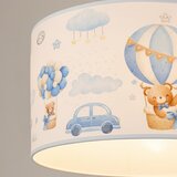  Brilagi - LED dečiji luster na sajli BOBO 1xE27/10W/230V prečnika 35 cm plava/medvedići | Eponuda.com