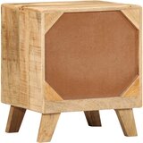  Noćni ormarić 2 kom 40x32x46 cm puno drvo grubo mango Smeđa | Shoptok.si
