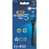 Bic brijač sistem muški Flex3 Hybrid ručica + 4 dopune Cene