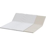  Nadmadrac Bijelo 180 x 200 cm Pleteno platno | shoptok.hr