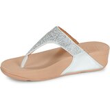 Fitflop Japonke LULU CRYSTAL EMBELLISHED Srebrna | Shoptok.si