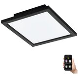 Eglo 31723 - led prigušiva plafonska svetiljka salobrena-z LED/15,3W/230V crna | Eponuda.com