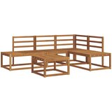  Set vanjskih sofa 5 Komad Prirodna Čvrsto drvo akacije | shoptok.hr