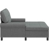  Ležaljka s jastukom Tamno siva 91 x 157 x 91 cm tkanina | Eponuda.com
