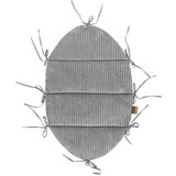 MeowBaby Sivo gnijezdo za bebe 47x70 cm - | shoptok.hr