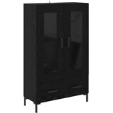  Highboard Crni hrast 69,5 x 31 x 115 cm Konstruirano drvo | shoptok.hr
