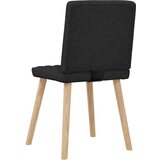  Jedilni stoli 6 kosov črno blago | Shoptok.si