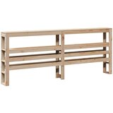  Posteljni okvir z vzglavjem 120x200 cm trdna borovina, (21310206) | Shoptok.si