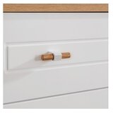 Hanah home komoda s ladicama, bijela Slike