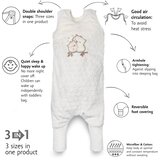 KENGURU GOLD vreća za spavanje s nogavicama TOG2, "Popcorn-owl ", 6-24m KG2566 | shoptok.hr