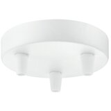 Home Sweet Home Strop rozeta (3-struko, Bijele boje, Metal) | shoptok.hr