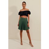 Bigdart Skirt - Green - Mini Cene