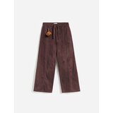 Reserved GIRLS` TROUSERS - tamnosmeđe Cijene