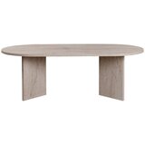Kalune Design Bež klubska mizica v polsijajnem dekorju 60x119 cm Sable – | Shoptok.si