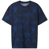 Tom Tailor Majica morsko plava / mornarsko plava / siva