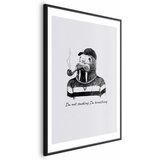  Plakat - I\'m Not Smoking. I\'m Breathing 60x90 Crni okvir s margom | shoptok.hr