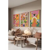 WALLXPERT Č-300839 - 5070 višenamenski dekorativni set slika (3 komada) | Eponuda.com
