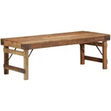 Klubska miza Naravni les Trden les 110 x 55 x 40 cm Preprosta