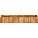  Posuda za sadnju od masivnog bagremovog drva 150x30x25 cm | shoptok.hr