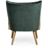 BIZZOTTO Zelen žameten fotelj Virna – | Shoptok.si
