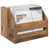  Kutija za vinilne albume 2 kom. Staro drvo 38 x 30 x 29 cm - Staro drvo 2 | shoptok.hr