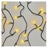  LED božična cherry veriga – kroglice, 20 m, zunanja in notranja, topla bela, časovnik | Shoptok.si