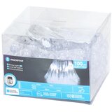Aigostar LED spolja&amp;scaron;nja božićna girlanda 100xLED/8 funkcija 3xAA 10m IP44 hladno bela kapljice Slike