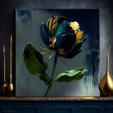  Sodobne slike na platnu - Garden's Vibrant Heartbeat (Zbirka) | Shoptok.si