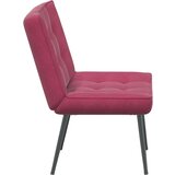 vidaXL Stolica za opuštanje vino crvena 64x74x84 cm baršun | shoptok.hr