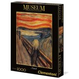Clementoni puzzle 1000 museum l'urlo di munch ( CL39377 )