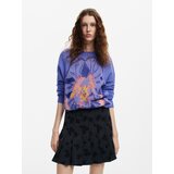 Desigual Pulover 'M. Christian Lacroix' modra / mešane barve | Shoptok.si
