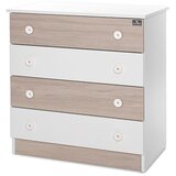 Lorelli DRESSER NEW Dječja Komoda White/Amber New | shoptok.hr