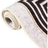 vidaXL Pralna preproga 160x230 cm svetlo bež protizdrsna | Shoptok.si