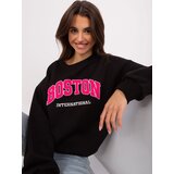 My Red Lips Sweatshirt-EM-BL-617-8.10-black-pink | Shoptok.si