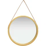 ogledalo s trakom 60 cm zlatno