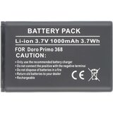 AVIZAR Baterija za telefon Doro Primo 368 Li-ion 3.7V 1000mAh Referenca RCBNTC05, Črna, (5000192424) | Shoptok.si